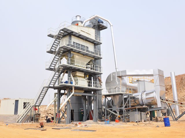 LB2000瀝青(qīng)攪拌站