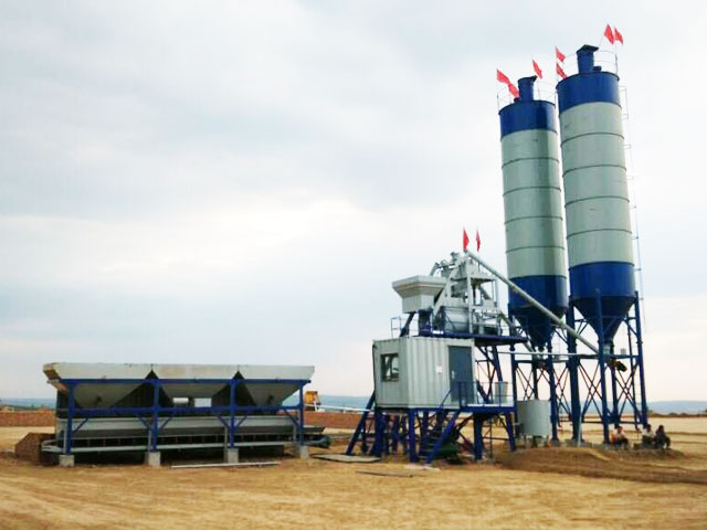 HZS50混凝土攪(jiao)拌站