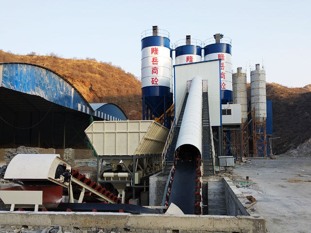 隆嶽商(shāng)砼混凝土(tu)攪拌站