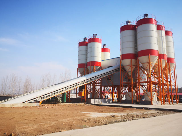 HZS180商品(pǐn)混凝土攪(jiao)拌站